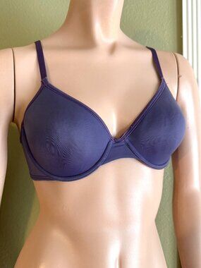 size 34C Body By Victoria's Secret purple bra underwire full coverage